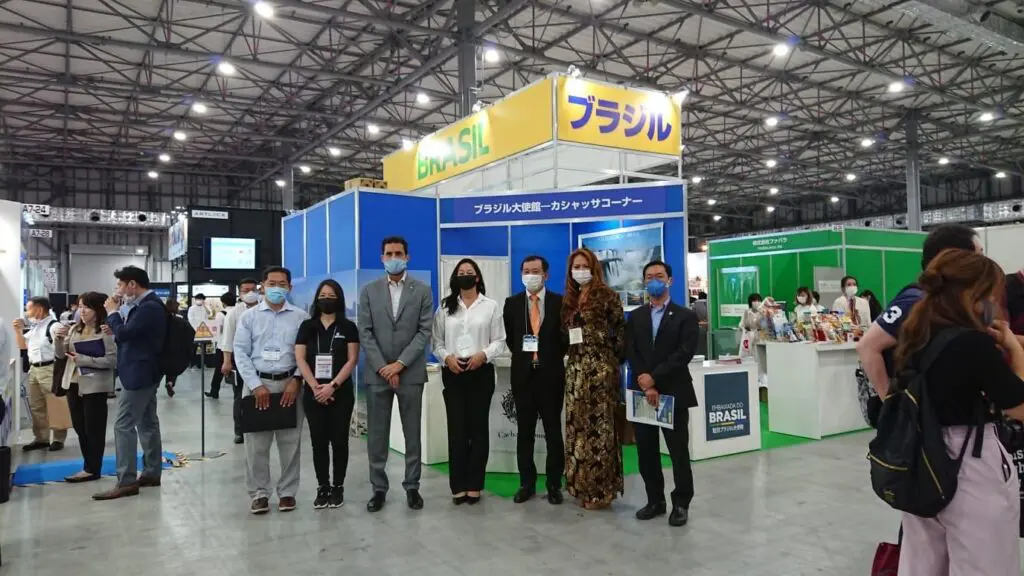 Embaixador Eduardo Saboia visita Tokyo Cafe Show