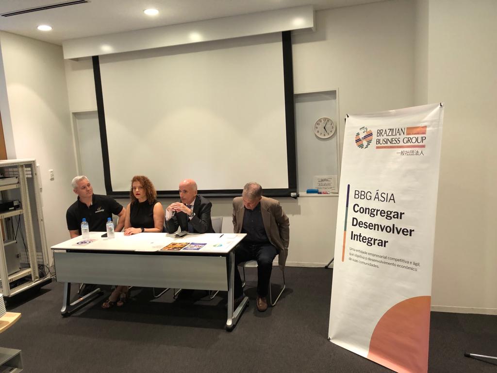 Painel de Negócios no Jica Nagoya em 2 de Setembro de 2023